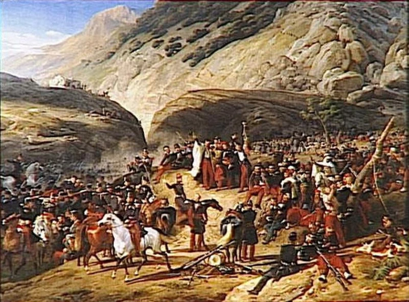  101-L'esercito francese occupa la tenia di Mouzaia - Versailles 